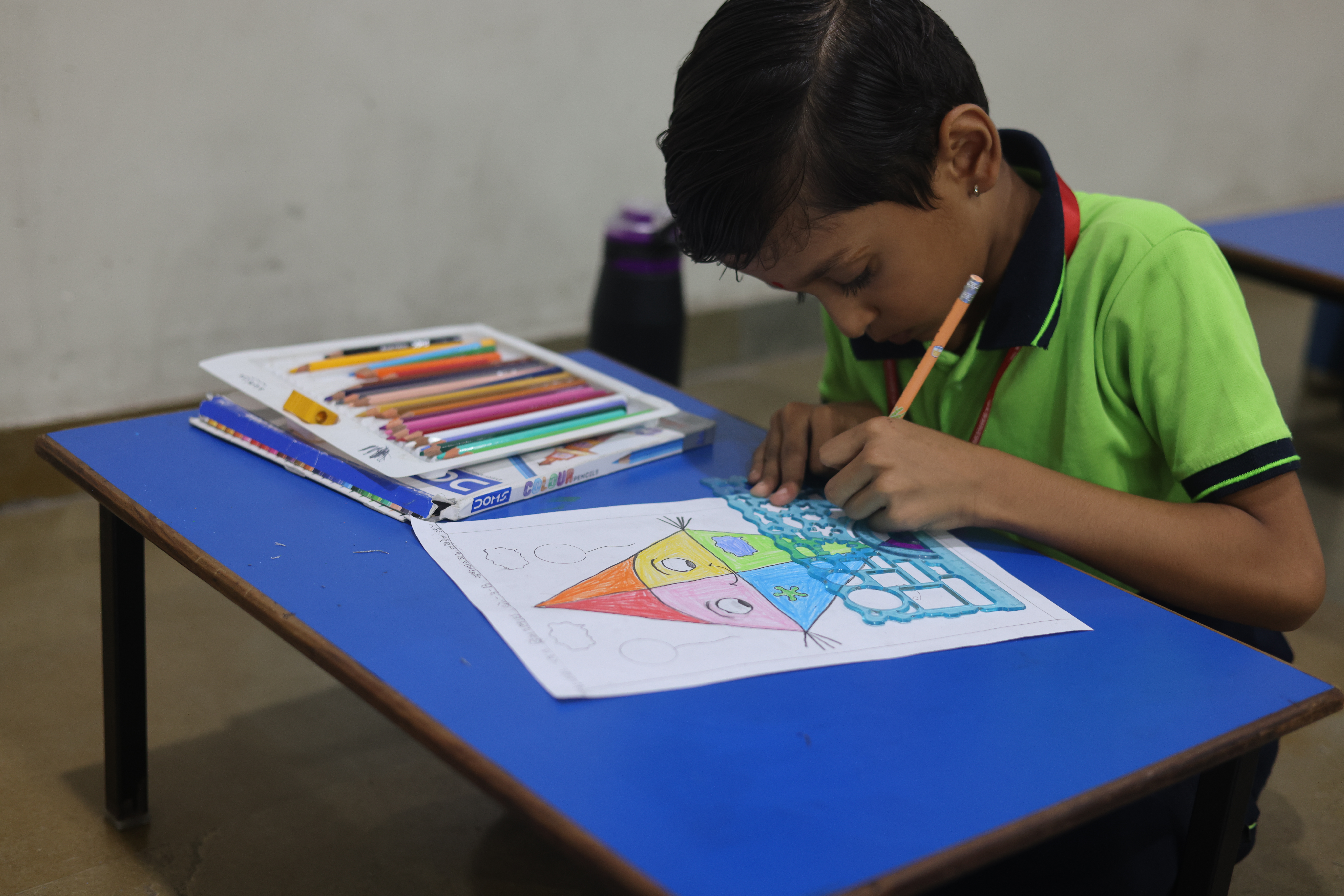Nachiketas Showcase Their Creativity at the Kalabharti Drawing Competition