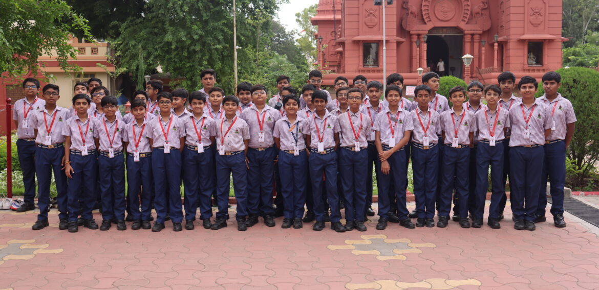 Std. 7 Nachiketas Experience a Day of Peace and Learning at Ramakrishna Ashram