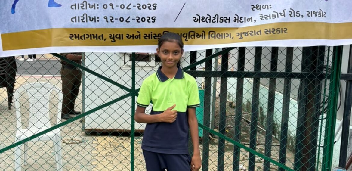 Nachiketa Athlete Excels in U-14 Athletics at SGFI Zone Level