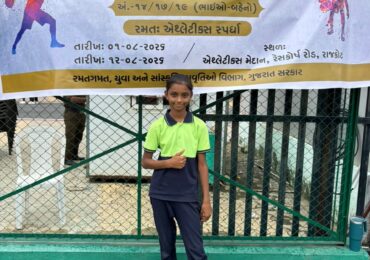 Nachiketa Athlete Excels in U-14 Athletics at SGFI Zone Level