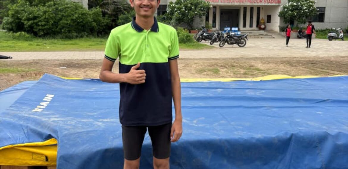 Nachiketa Athlete Soars to Gold in U-17 High Jump