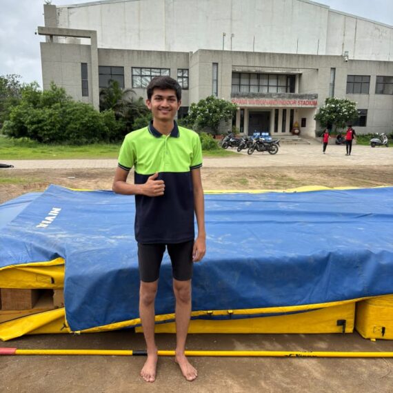 Nachiketa Athlete Soars to Gold in U-17 High Jump