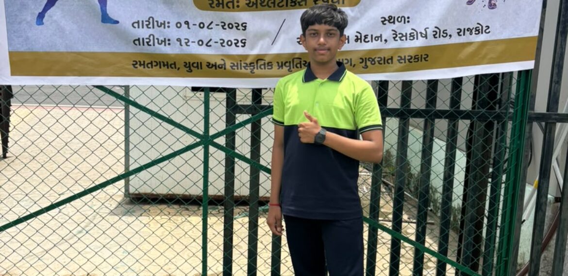 Nachiketa Athlete Leaps to 1st Rank in U-14 Long Jump