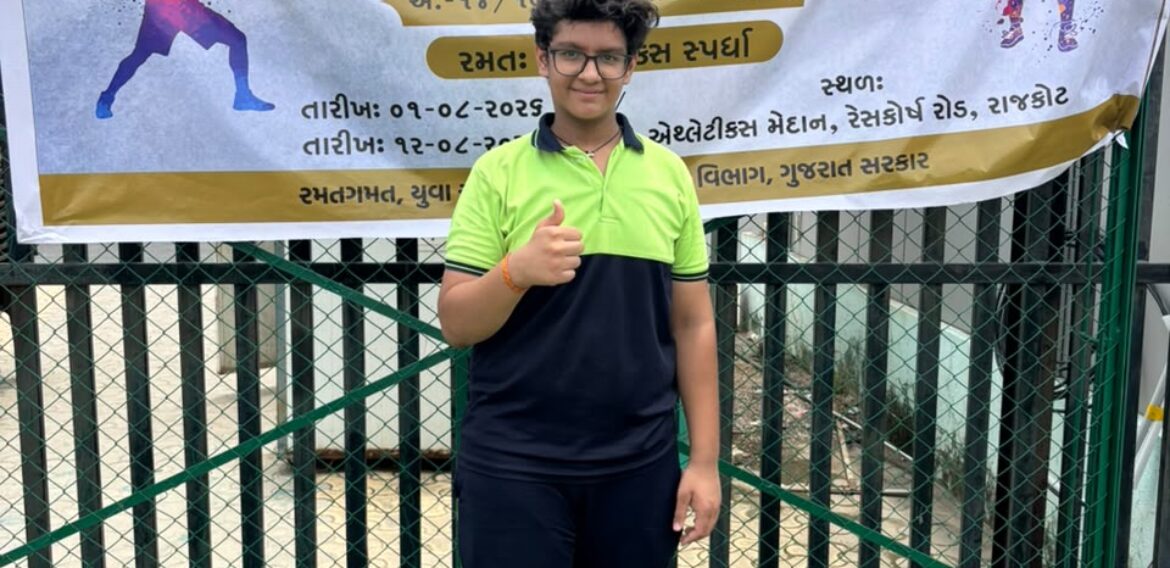 Nachiketa Athlete Secures 4th Rank in SGFI District-Level Shot Put