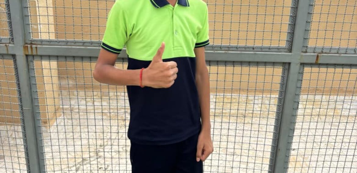 Nachiketa Athlete Wins Gold in U-14 600m Running