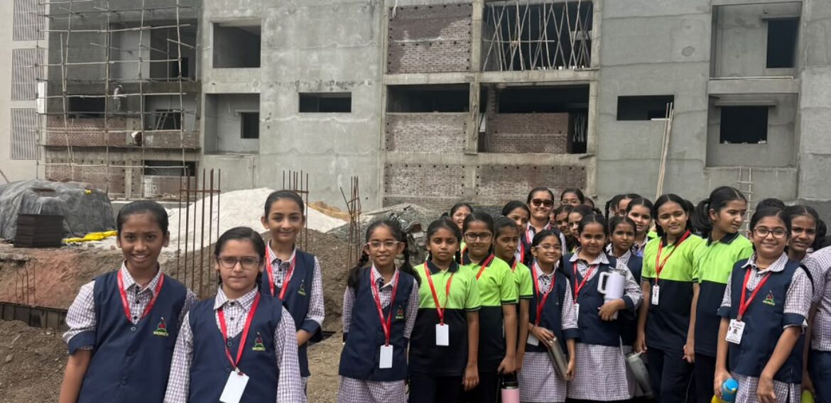 Learning Beyond the Classroom: Std. 5 Nachiketas Explore a Construction Site