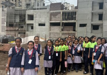 Learning Beyond the Classroom: Std. 5 Nachiketas Explore a Construction Site