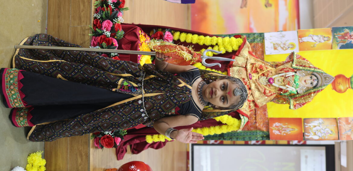 Little Nachiketas Celebrate the Joy of Navratri with Garba