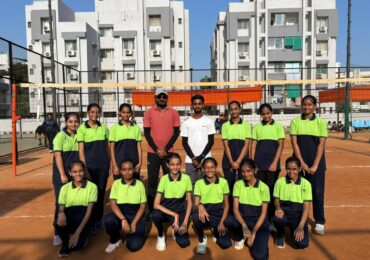Nachiketa Girls Shine with 2nd Position in U-17 Volleyball in Khel Mahakumbh