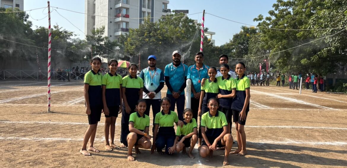 Nachiketa Girls Shine with 1st Rank in U-14 Kho-Kho in Khel Mahakumbh