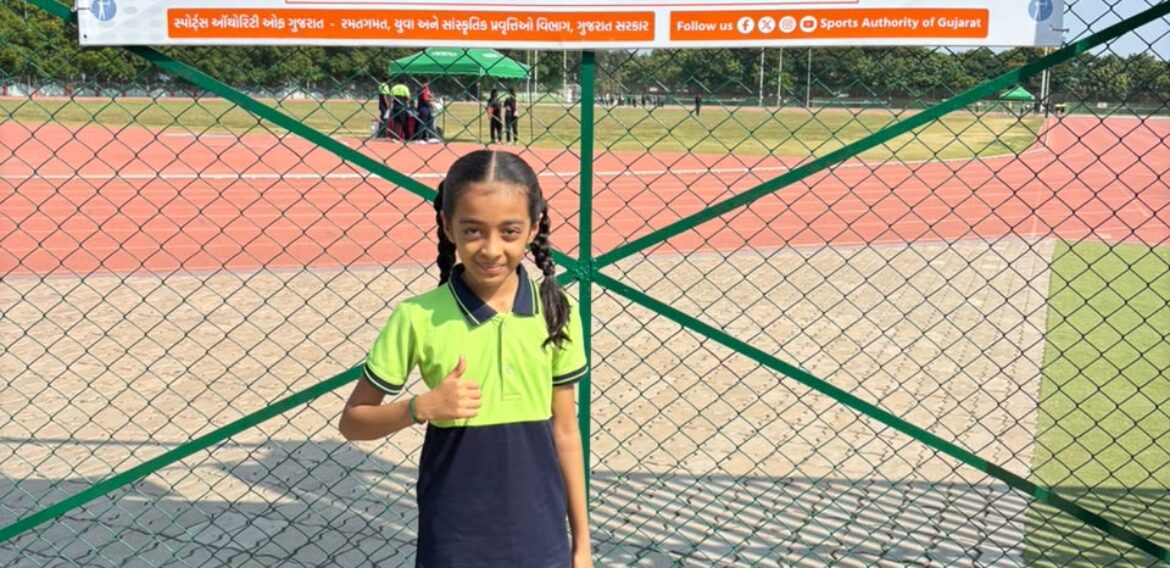 Nachiketa Athlete Leaps to 1st Rank in U-9 Broad Jump
