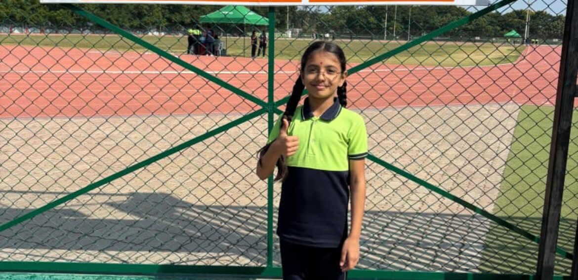 Nachiketa Athlete Leaps to 1st Rank in U-11 Broad Jump