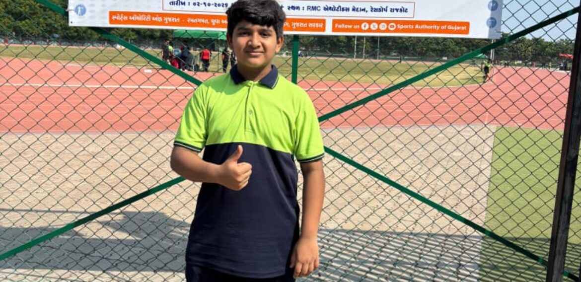 Nachiketa Athlete Secures 2nd Rank in U-14 Shot Put