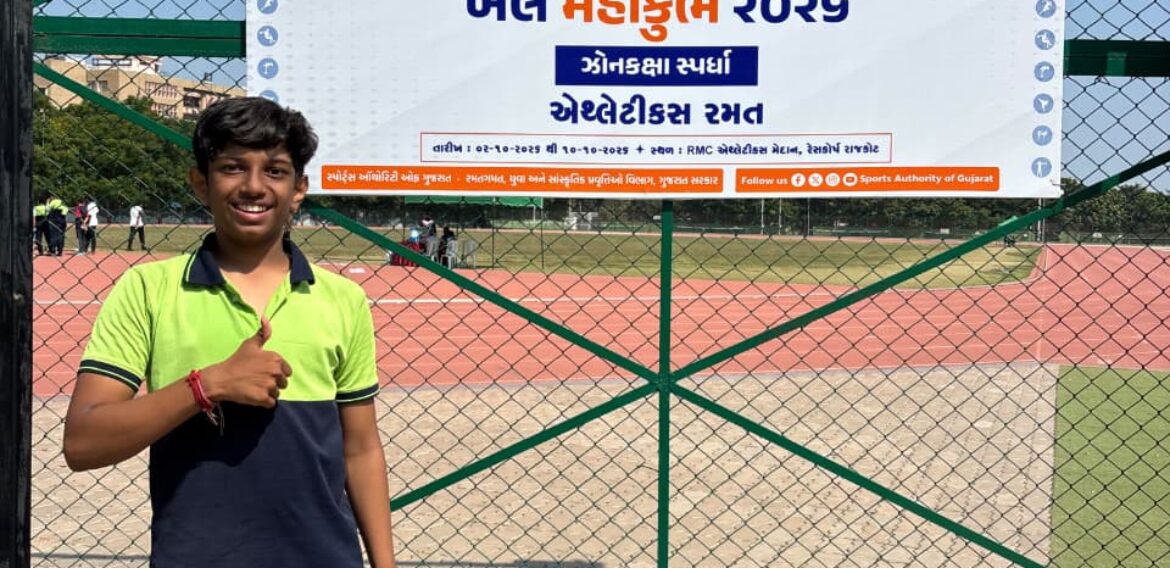 Nachiketa Athlete Leaps to 1st Rank in U-14 Long Jump