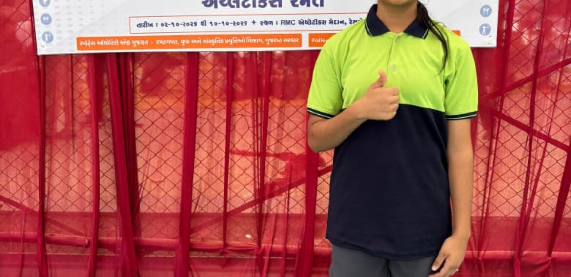 Nachiketa Runner Wins Gold in U-17 800-Meter Run