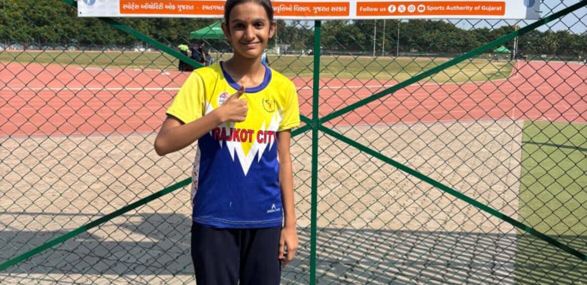 Nachiketa Sprinter Secures 3rd Rank in U-14 100-Meter Run