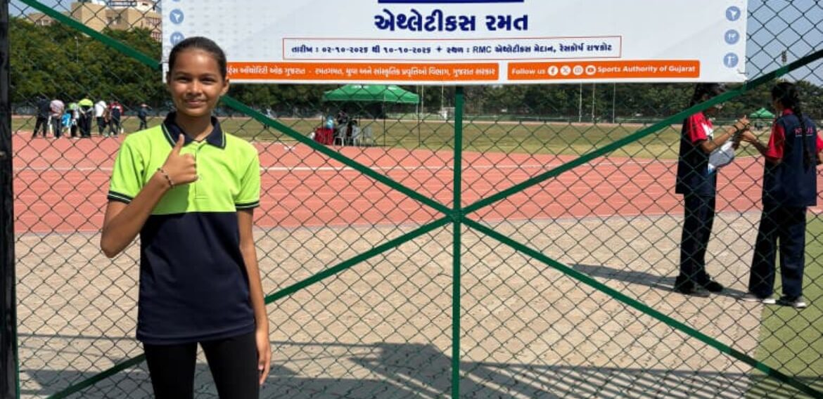 Nachiketa Sprinter Secures 3rd Rank in U-14 200-Meter Run