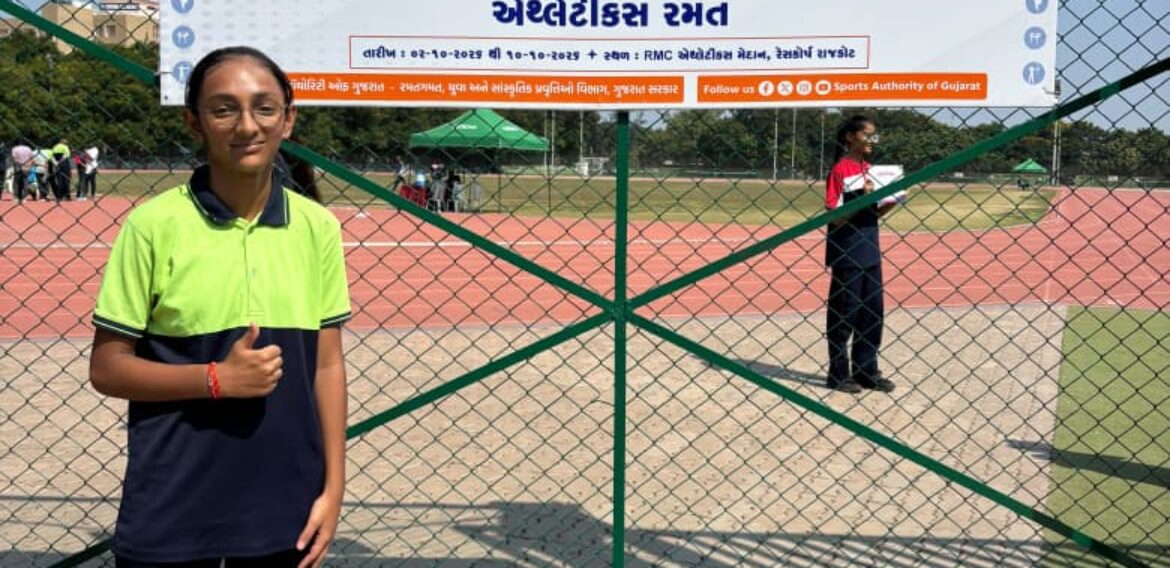Nachiketa Sprinter Secures 2nd Rank in U-14 200-Meter Run