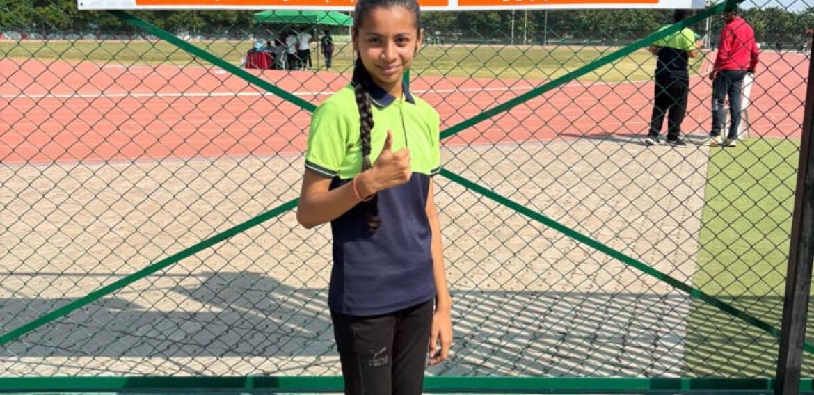Nachiketa Runner Secures 2nd Rank in U-14 400-Meter Run