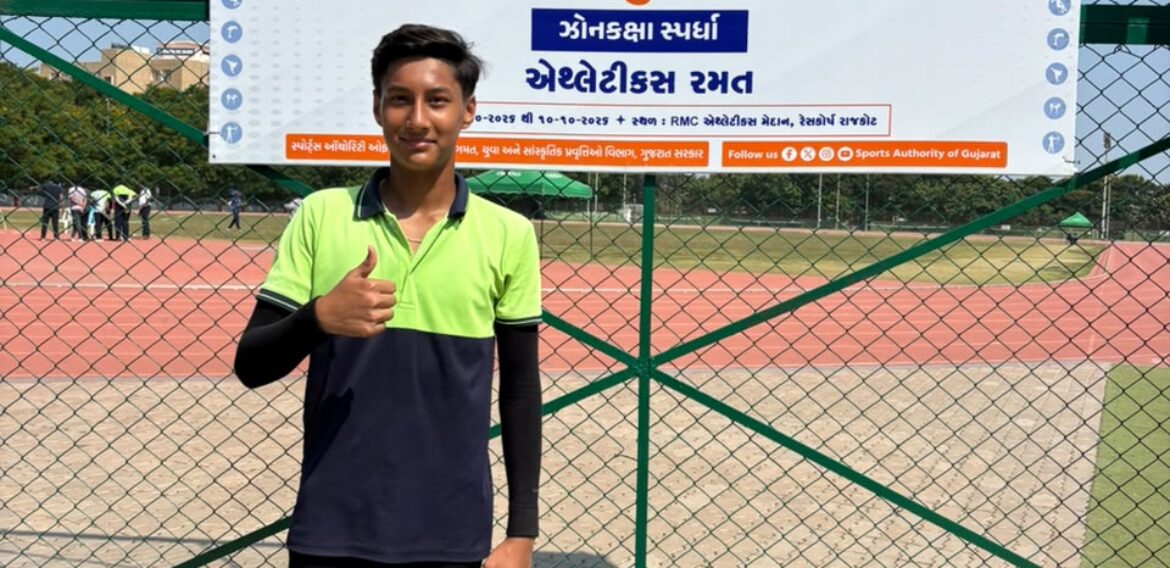 Nachiketa Athlete Leaps to Gold in U-17 Triple Jump