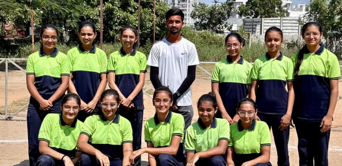 Nachiketa Gujarati Medium Team Secures 2nd Rank in U-17 Kho-Kho