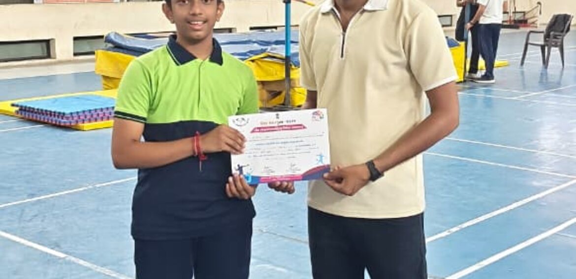Nachiketa Athlete Secures 2nd Rank in U-17 High Jump at Zone Level
