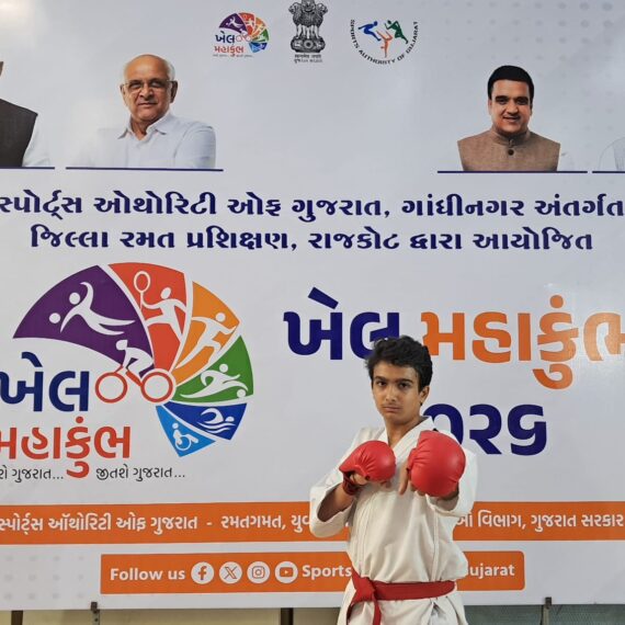 Nachiketa Wins 1st Rank in U-17 District-Level Karate Championship